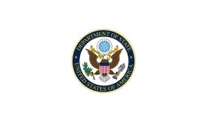 Elizabeth Saydah Voiceover The Department of State Logo